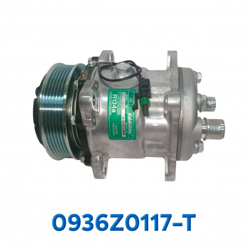 [0936Z0117-T] COMPRESOR 505 STD R-134-A 8 OREJAS T/ATRAS O-RING 6PK 12V ASIA