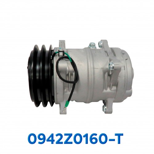 [0942Z0160-T] COMPRESOR STD TM-16 R-404-A 8 OREJAS TOMA HORIZONTAL MUFFLER 2A 136MM 24V ASIA