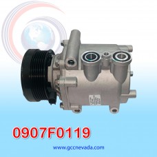 [0907F0119] COMPRESOR FORD EXPLORER SCROLL MERCURY MOUNTAINER AÑO 02/05 V-6 /  V-8 07/10 T/P 6PK  ASIA