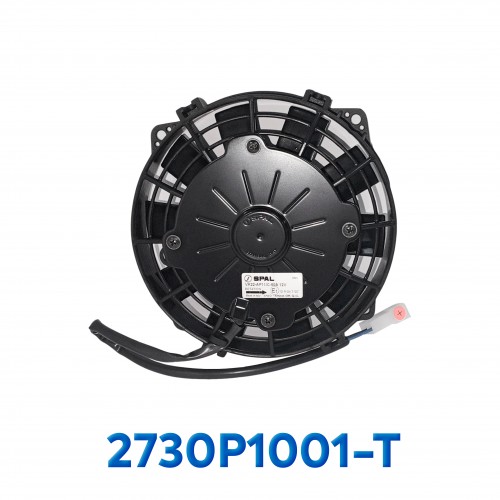 [2730P1001-T] ELECTRO VENTILADOR UNIV 6.5" L ASPA RECTA 90 WATT 12V SPAL ITALIA
