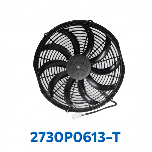 [2730P0613-T] ELECTRO VENTILADOR UNIV 14" S ASPA HELICOIDAL 160 WATT 12V SPAL ITALIA