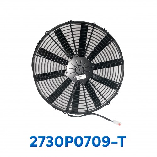 [2730P0709-T] ELECTRO VENTILADOR UNIV 16" L ASPA RECTA 90 WATT 12V SPAL ITALIA