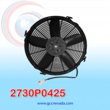 [2730P0425] ELECTRO VENTILADOR UNIV 12" L 5 ASPA 180 WATT 24V SPAL ITALIA
